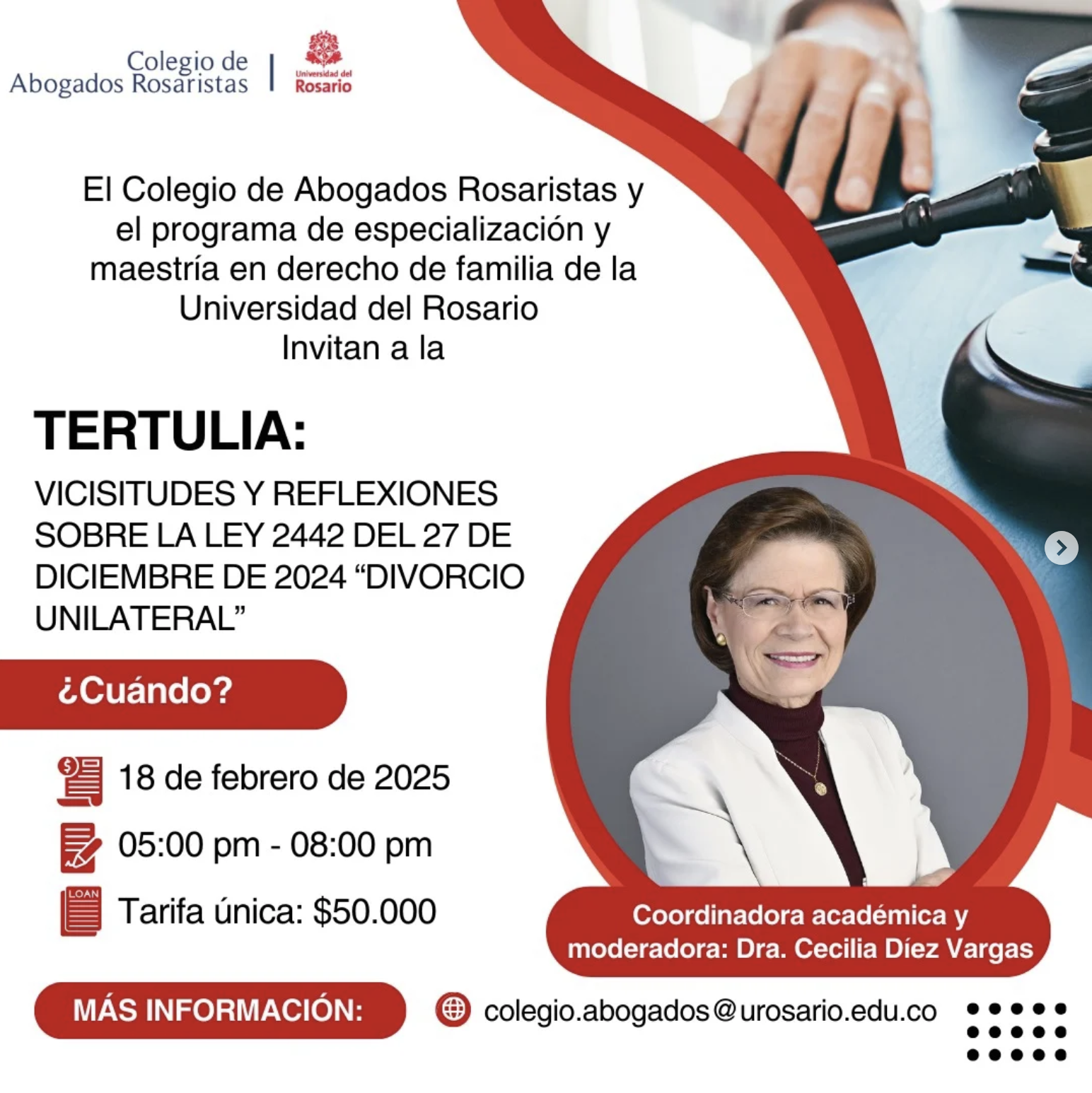 Tertulia | Vicisitudes y reflexiones sobre la ley 2442 del 27 de diciembre de 2024 “Divorcio Unilateral”