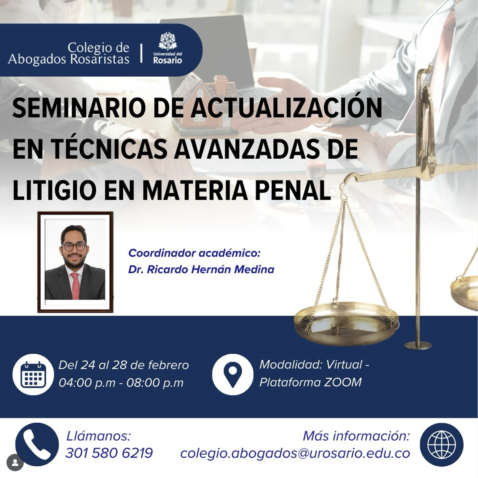 Seminario de Actualización en  Técnicas Avanzadas de Litigio en  Materia Penal