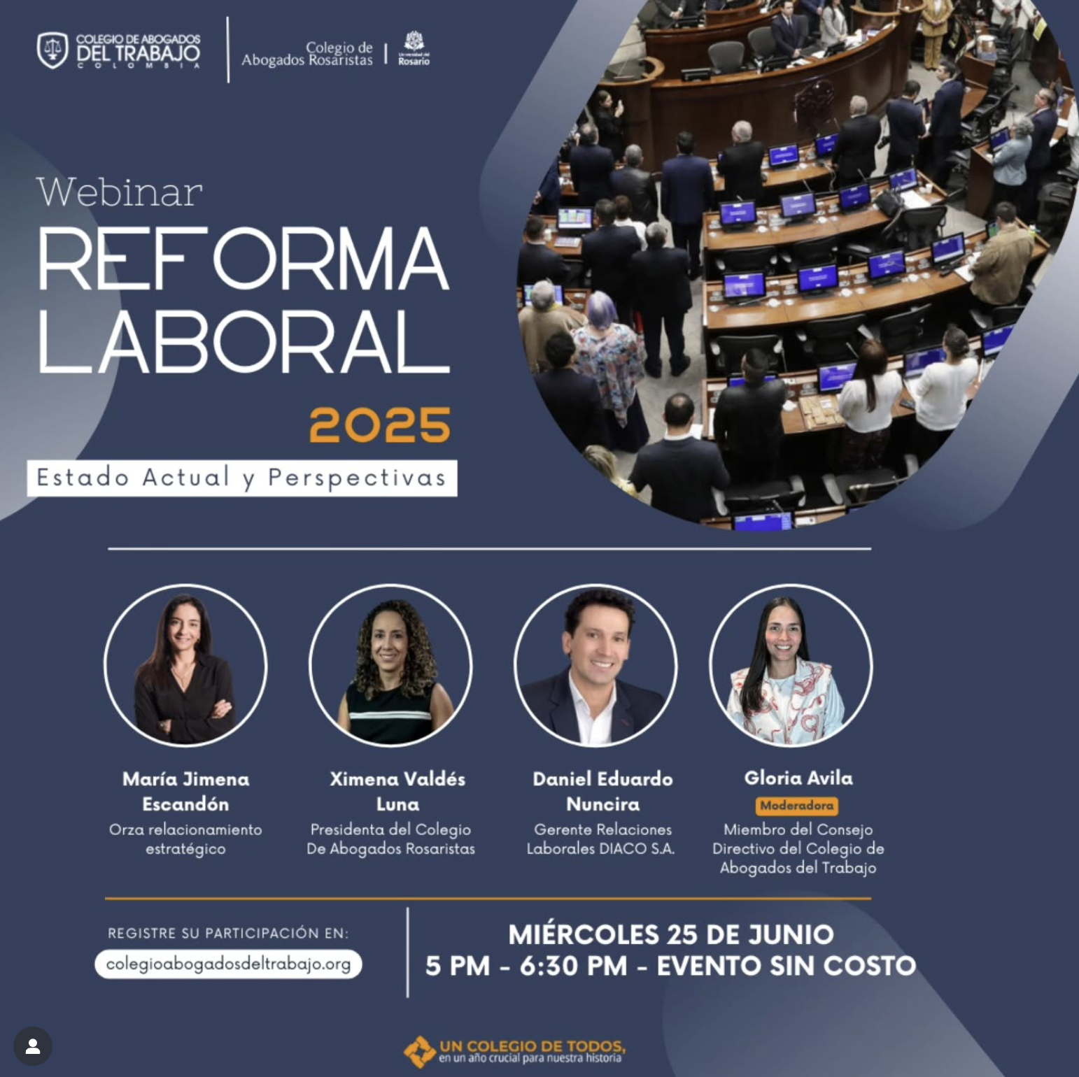 Webinar: Reforma Laboral 2025: Estado Actual y Perspectivas